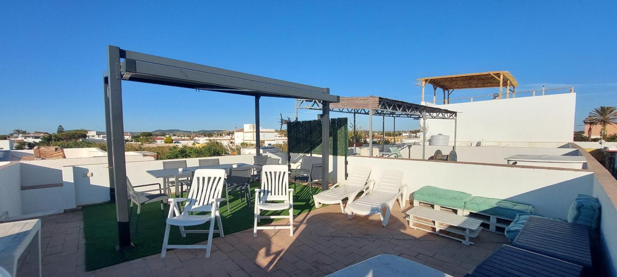 Villa Casa totalmente nueva a 50 metros de la playa El Palmar  Exterior foto