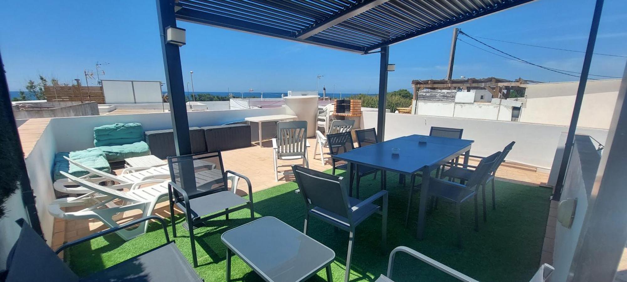 Villa Casa totalmente nueva a 50 metros de la playa El Palmar  Exterior foto