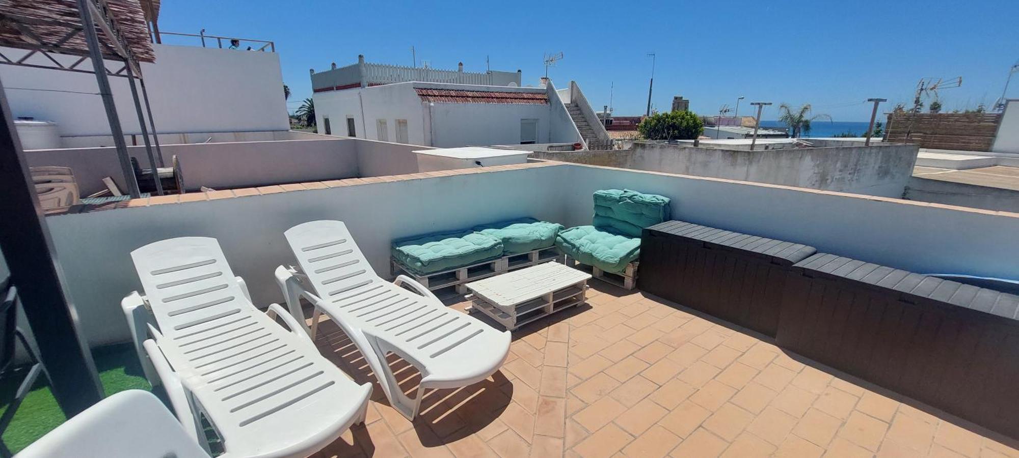 Villa Casa totalmente nueva a 50 metros de la playa El Palmar  Exterior foto